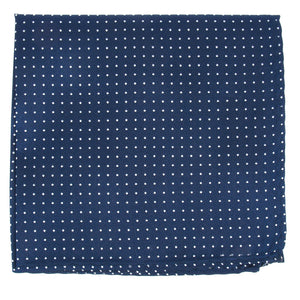 Mini Dots Navy Pocket Square featured image