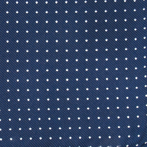 Mini Dots Navy Pocket Square | Silk Pocket Squares | Tie Bar