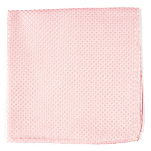 Be Married Checks Blush Pink Pocket Square featured image