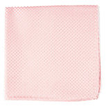 Be Married Checks Blush Pink Pocket Square