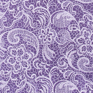 Ceremony Paisley Lilac Pocket Square alternated image 1