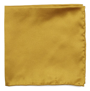 Solid Twill Gold Pocket Square featured image