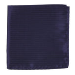 Sound Wave Herringbone Eggplant Pocket Square