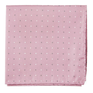 Suited Polka Dots Soft Pink Pocket Square featured image