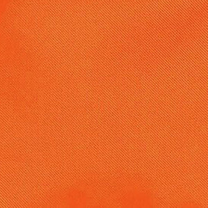 Solid Twill Tangerine Pocket Square alternated image 1