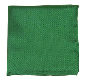 Solid Twill Emerald Pocket Square