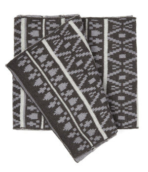 Logan Square Knit Black Scarf featured image