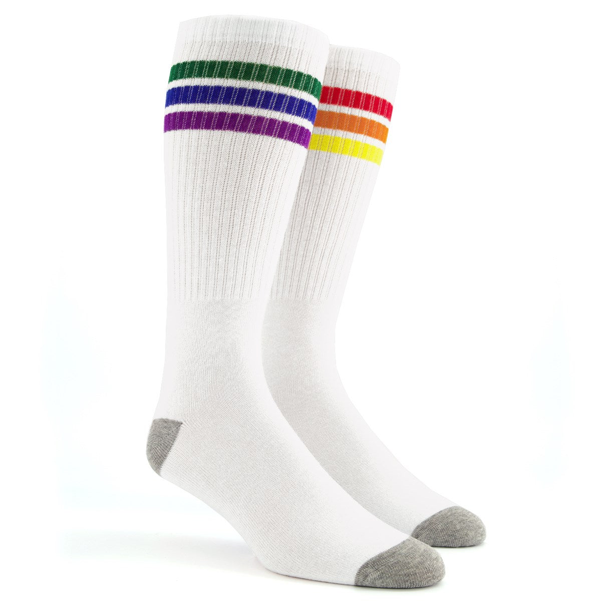The Queer White Crew Socks | Cotton Socks | Tie Bar