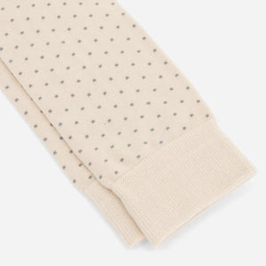 Mumu Weddings - Seaside Dot Champagne Socks alternated image 2