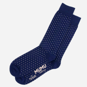 Mumu Weddings - Seaside Dot Navy Socks featured image