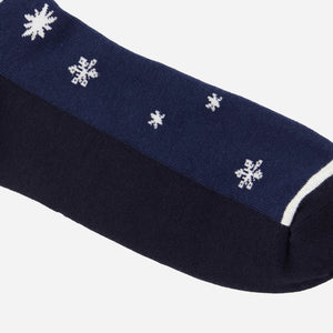 Let It Snow Navy Dress Socks alternated image 1