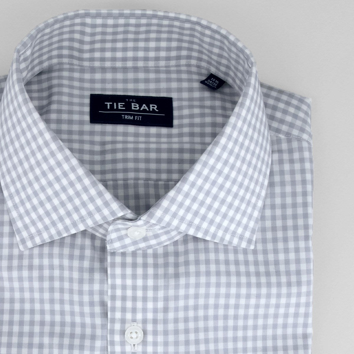 gingham tie front shirt