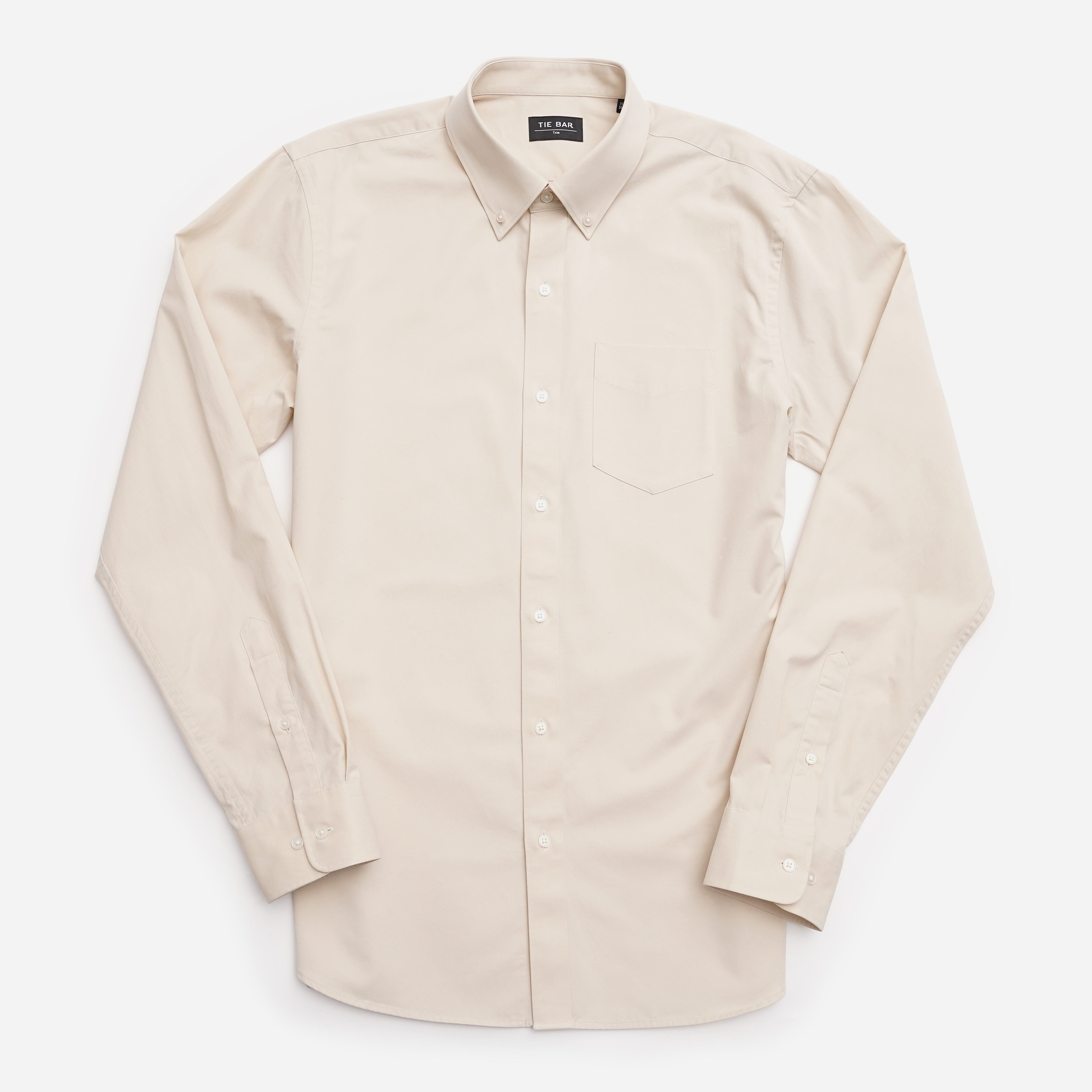 Men's Beige Button Up Shirts