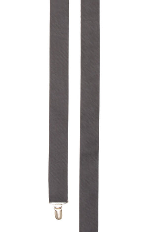 Astute Solid Charcoal Suspender alternated image 1