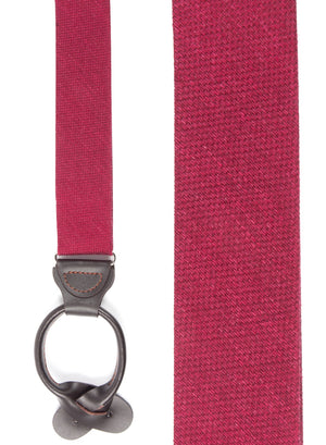 Festival Textured Solid Red Suspender featured image