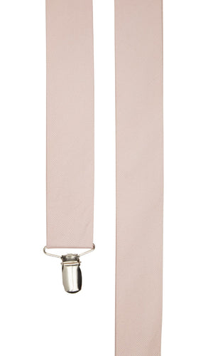 Grosgrain Solid Blush Pink Suspender alternated image 1