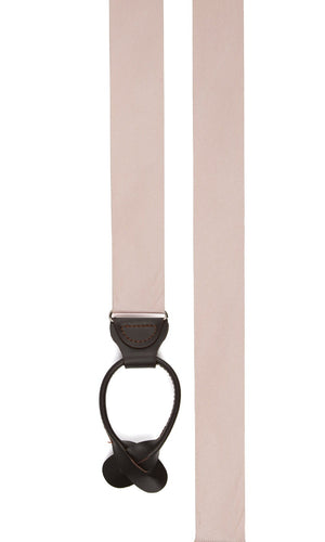 Grosgrain Solid Blush Pink Suspender alternated image 3