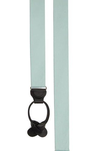 Grosgrain Solid Spearmint Suspender alternated image 2