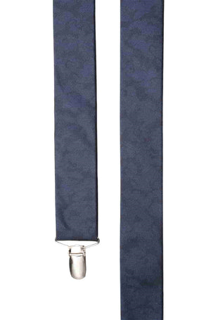 Refinado Floral Navy Suspender