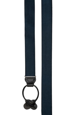 Solid Satin Navy Suspender featured image