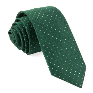 Bhldn Destination Dots Hunter Green Tie