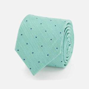 Bulletin Dot Mint Tie featured image