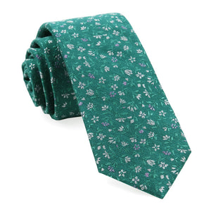 Floral Acres Aqua Tie featured image