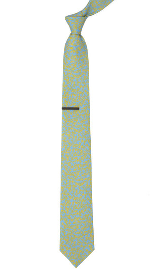 Floral Webb Light Blue Tie alternated image 1