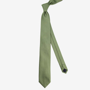 Grosgrain Solid Olive Tie alternated image 1