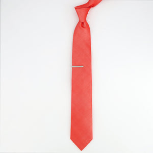 Herringbone Vow Persimmon Tie alternated image 1