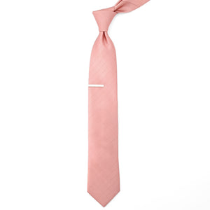 Herringbone Vow Dusty Blush Tie alternated image 1