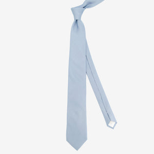 Herringbone Vow Dusty Blue Tie alternated image 1