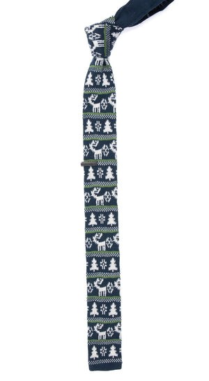 Holiday Knit Midnight Navy Tie alternated image 1