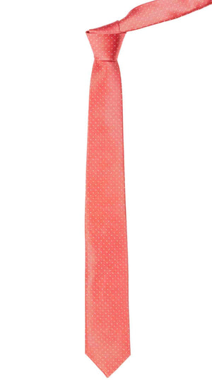 Mini Dots Coral Tie alternated image 1