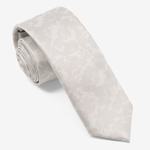 Mumu Weddings - Refinado Floral Silver Tie featured image