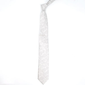 Mumu Weddings - Refinado Floral Silver Tie alternated image 1