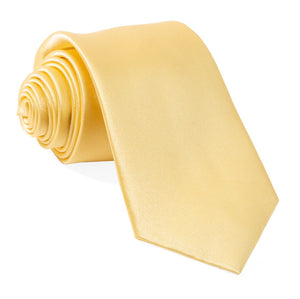 Solid Satin Butter Tie featured image