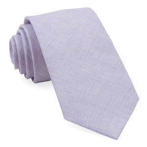 South End Solid Lavender Tie