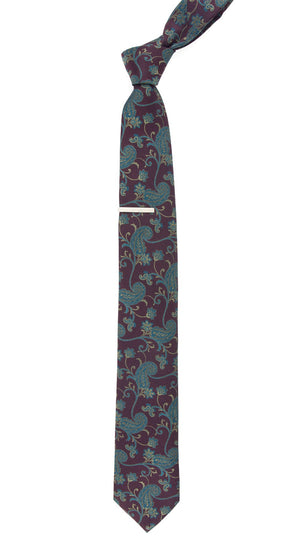 Trad Paisley Wine Tie alternated image 1