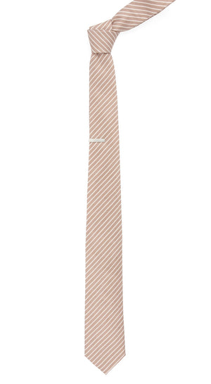 Bhldn Pier Stripe Rose Quartz Tie alternated image 1