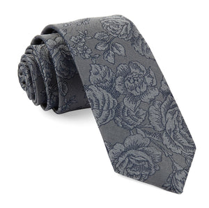 Ritz Floral Grey Tie featured image