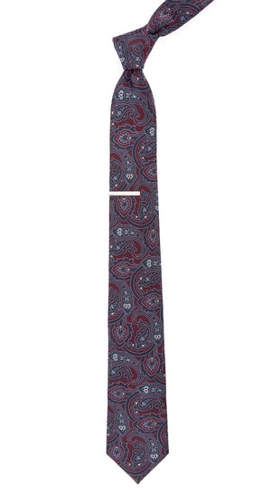 Tailored Paisley Red Tie alternated image 1