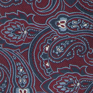Tailored Paisley Red Tie alternated image 2