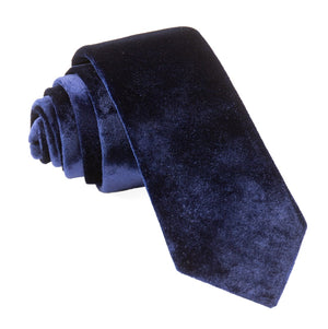 Formal Velvet Navy Tie featured image
