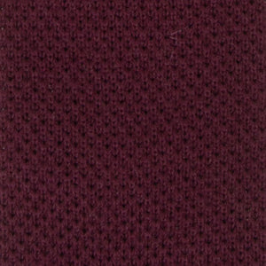 Pointed Tip Knit Burgundy Tie alternated image 2