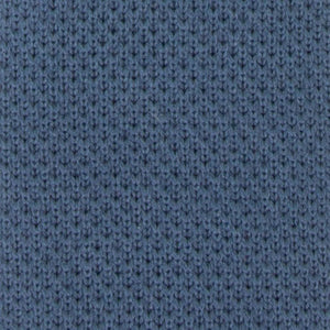 Pointed Tip Knit Slate Blue Tie alternated image 2