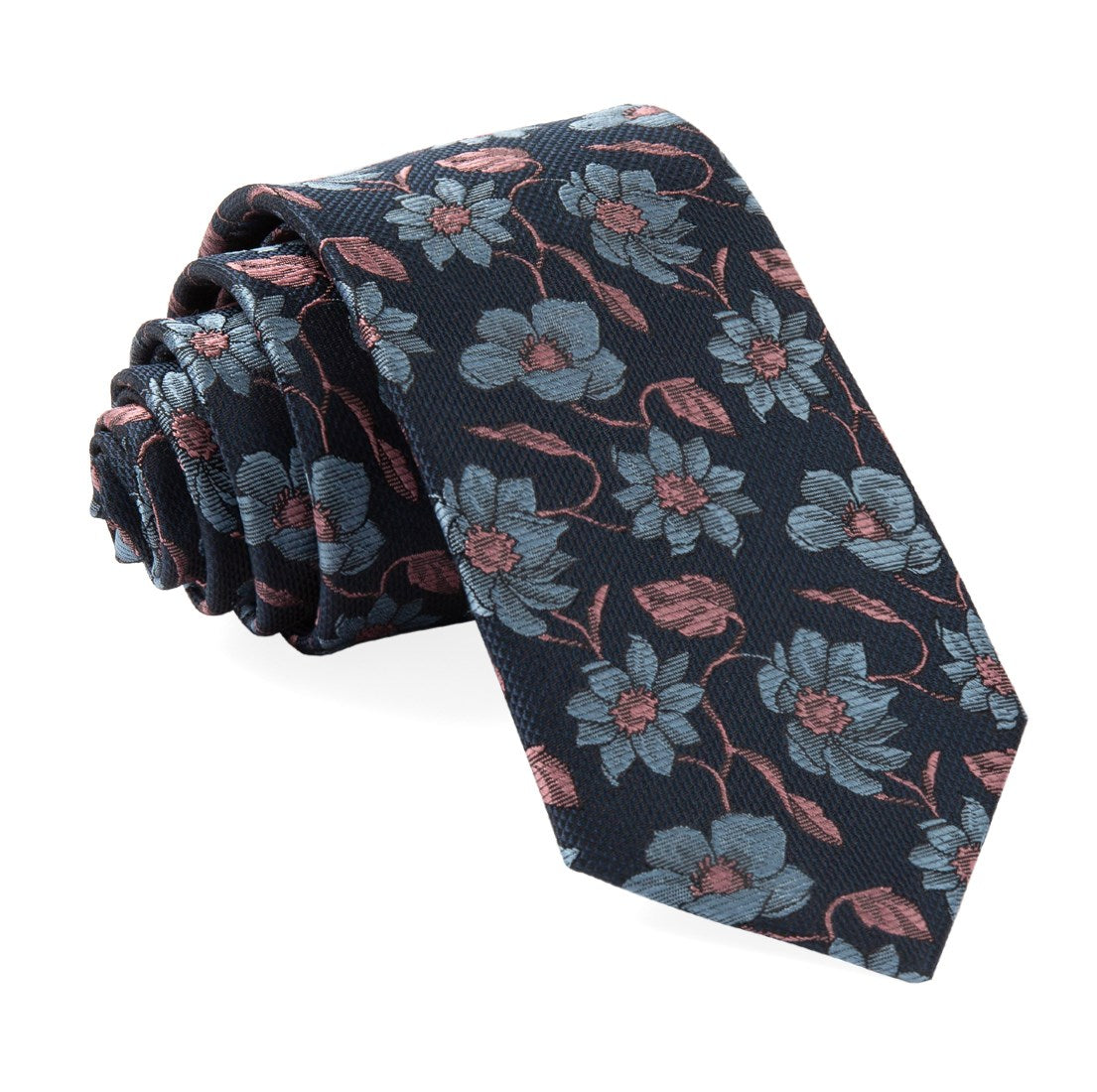 Power Floral Navy Tie | Silk Ties | Tie Bar