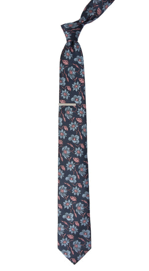 Power Floral Navy Tie alternated image 1