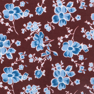 Walnut Street Floral Burgundy Tie alternated image 2