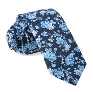 Walnut Street Floral Navy Tie featured image